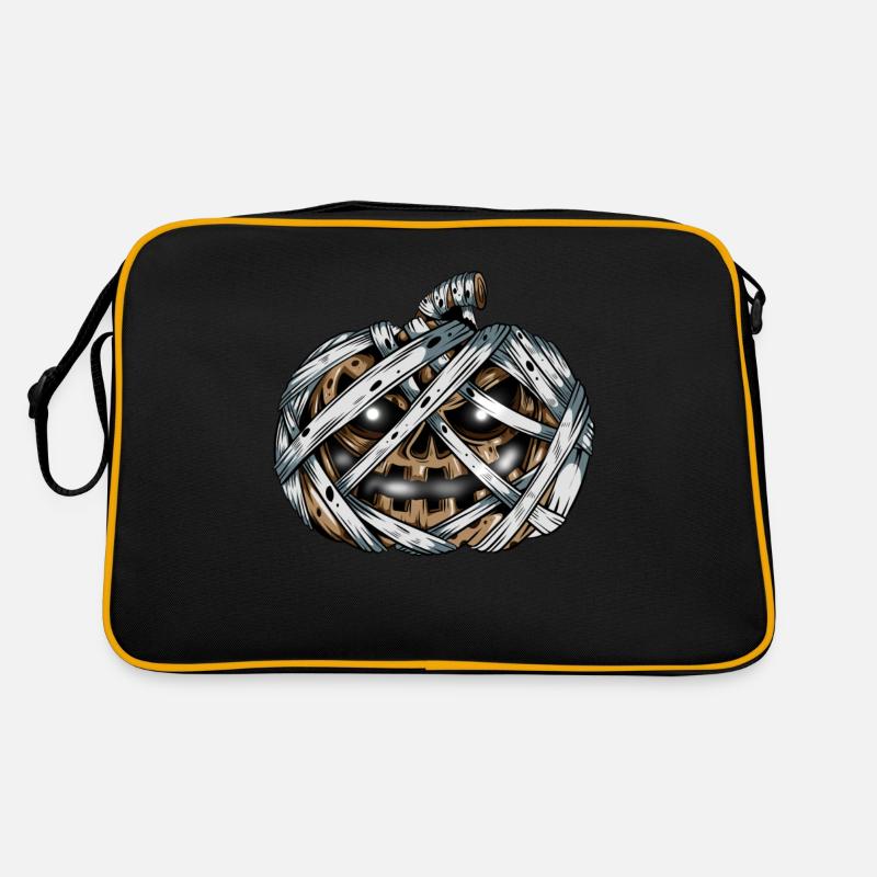 Mummy Pumpkin Glowing Skeleton Halloween Retro Bag