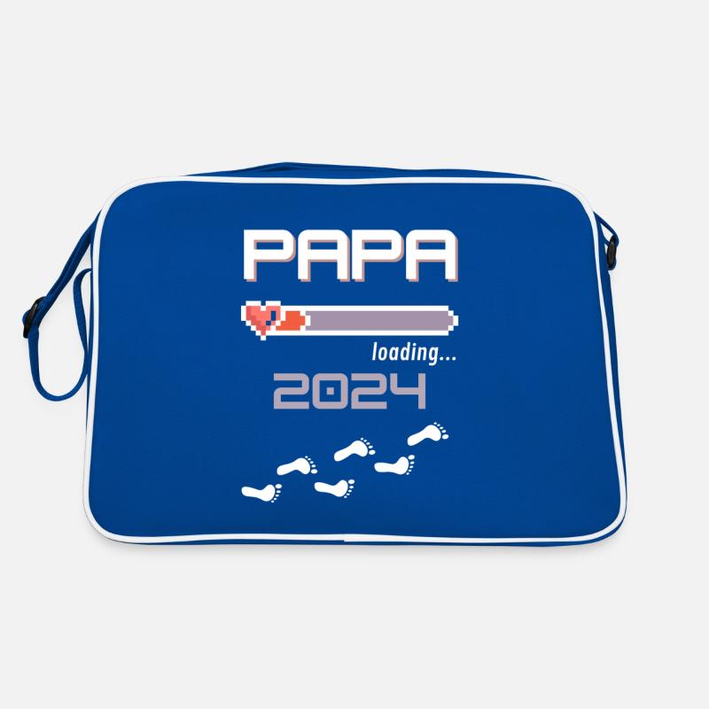 Papa 2024 loading... Retro Tasche