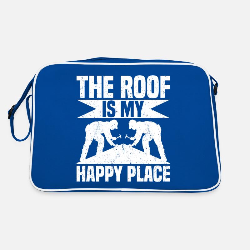 Dachdecker Dachdecker Dachziegel Retro Tasche