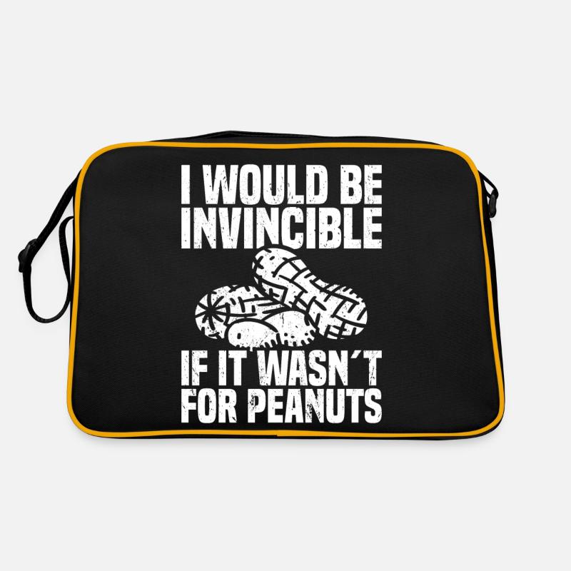 Peanut Allergy Nut Allergy Retro Bag
