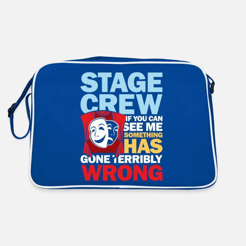 Stage Crew See Me Something Has Gone Wrong Retro Tasche