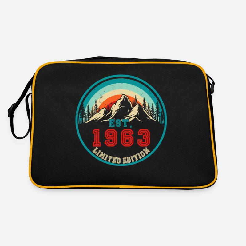 Millésime 1963 Vintage Retro Anniversaire Sac Retro