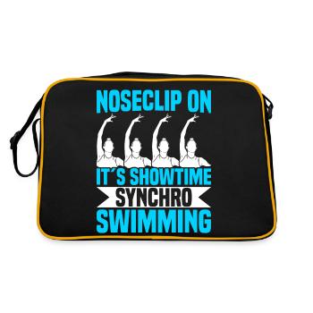Synchronized Swimming - Retro Bag - black/gold - Back