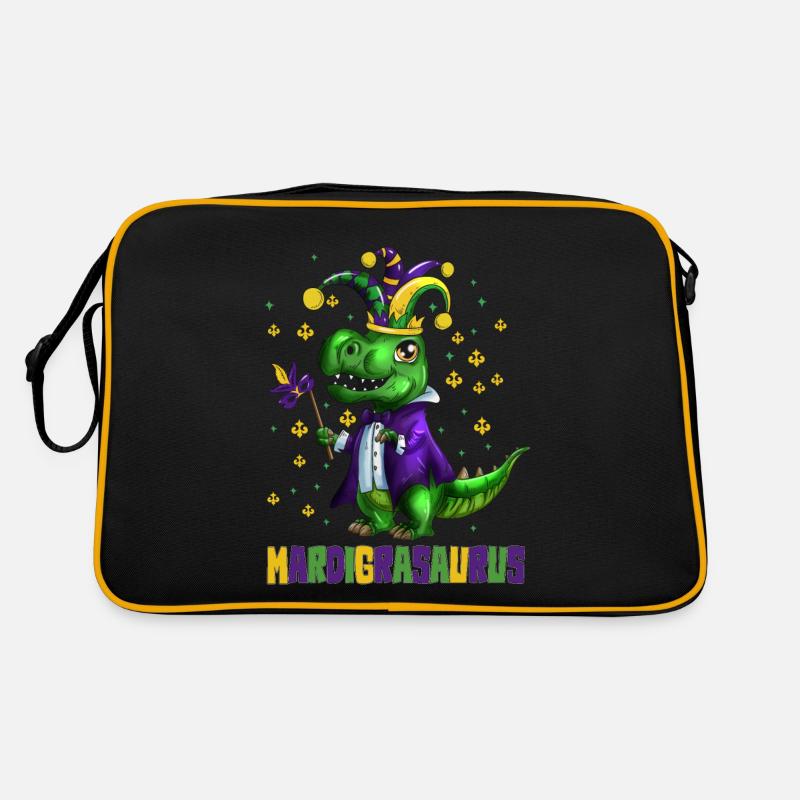 Défilé du carnaval des enfants Dinosaure Mardigrasaurus Sac Retro