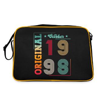 25ème Anniversaire Original Octobre Millésime 1998 - Sac Retro - noir/or - Dos