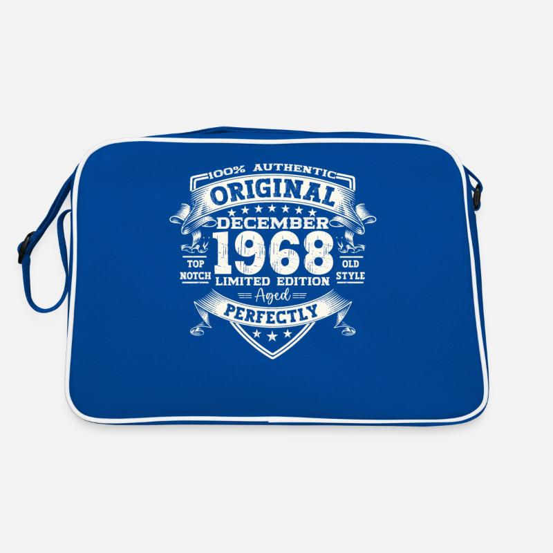Décembre Millésime 1968 55e anniversaire Vintage Sac Retro