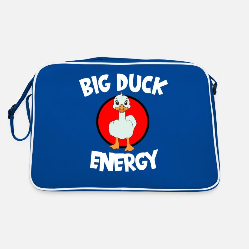 Big Duck Energy Funny Duck Retro Bag