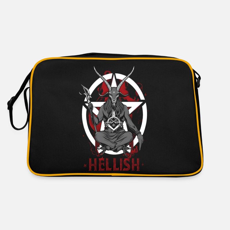 L'enfer Satan Baphomet Sac Retro