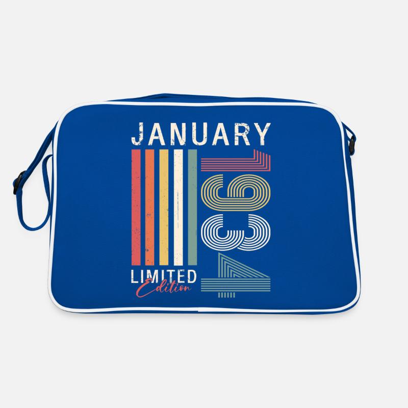 90th BirthdayOriginal January Born 1934 Retro Bag