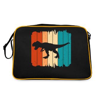 T Rex - Retro Bag - black/gold - Back