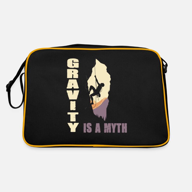 Gravity is a Myth Retro Tasche