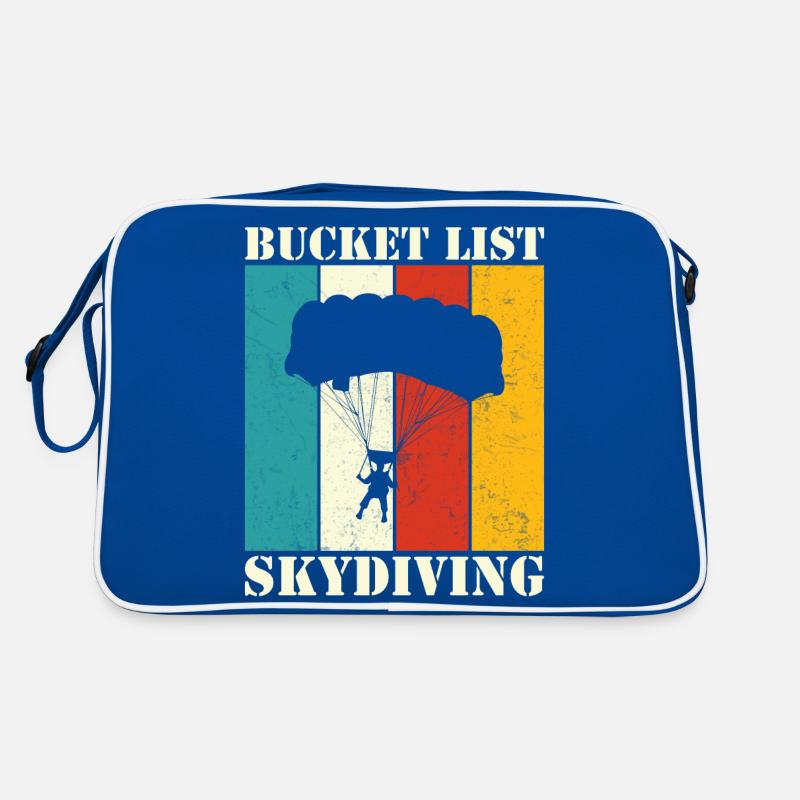 Skydiving Retro Tasche
