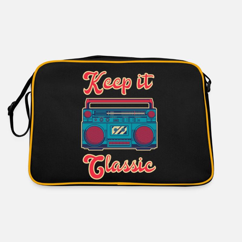 Keep It Classic Retro Ghettoblaster Musik Blaster 80er Jahre Retro Tasche