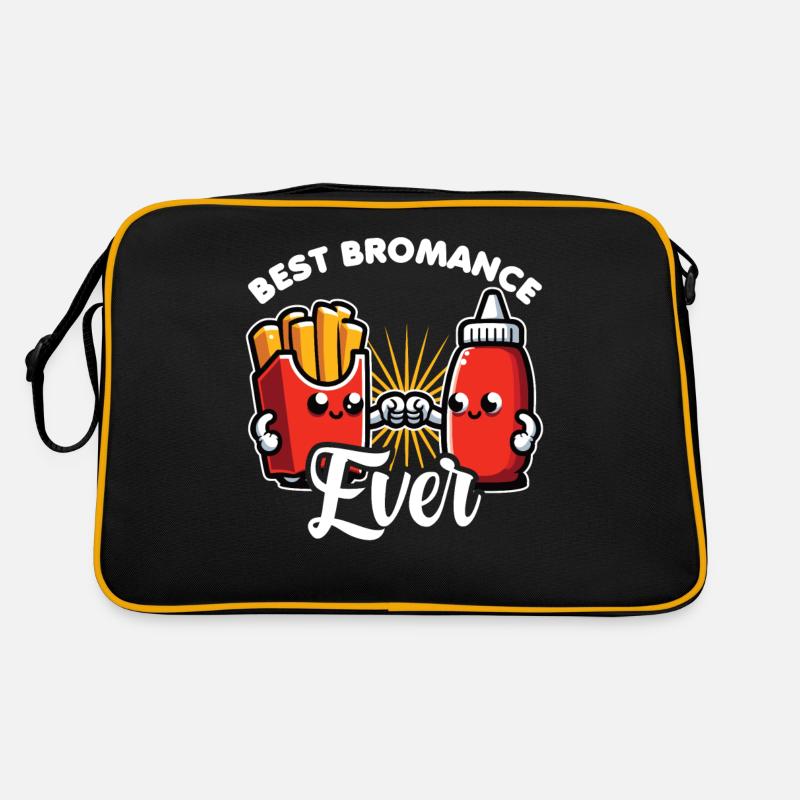 Frites et ketchup Bromance Food Sac Retro