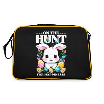 Easter - In Search of Happiness - Retro Bag - black/gold - Back