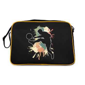 Soccer Soccer Players - Retro Bag - black/gold - Back