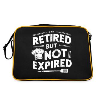 Cuisinier à la retraite mais pas expiré Drôle de retraite - Sac Retro - noir/or - Dos
