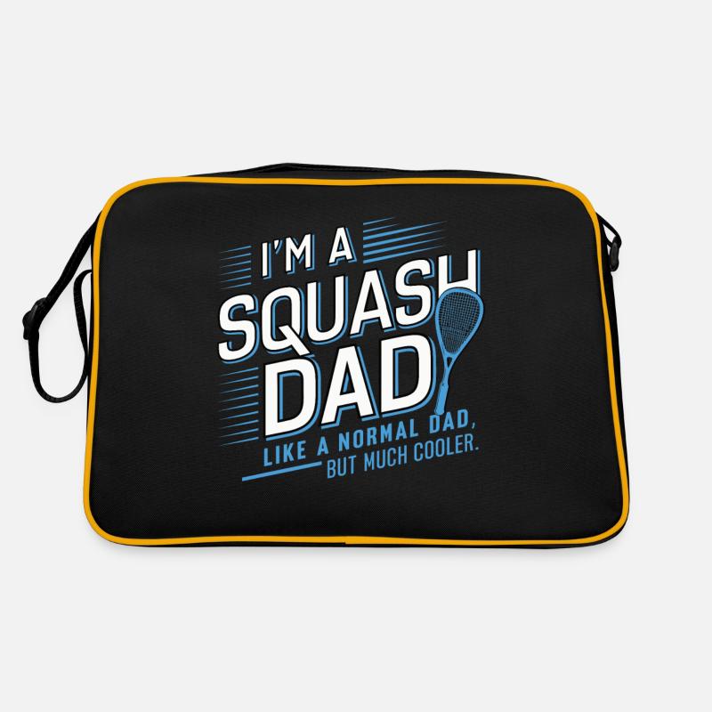 Ich bin ein Squash-Papa, nur viel cooler, Opa Retro Tasche