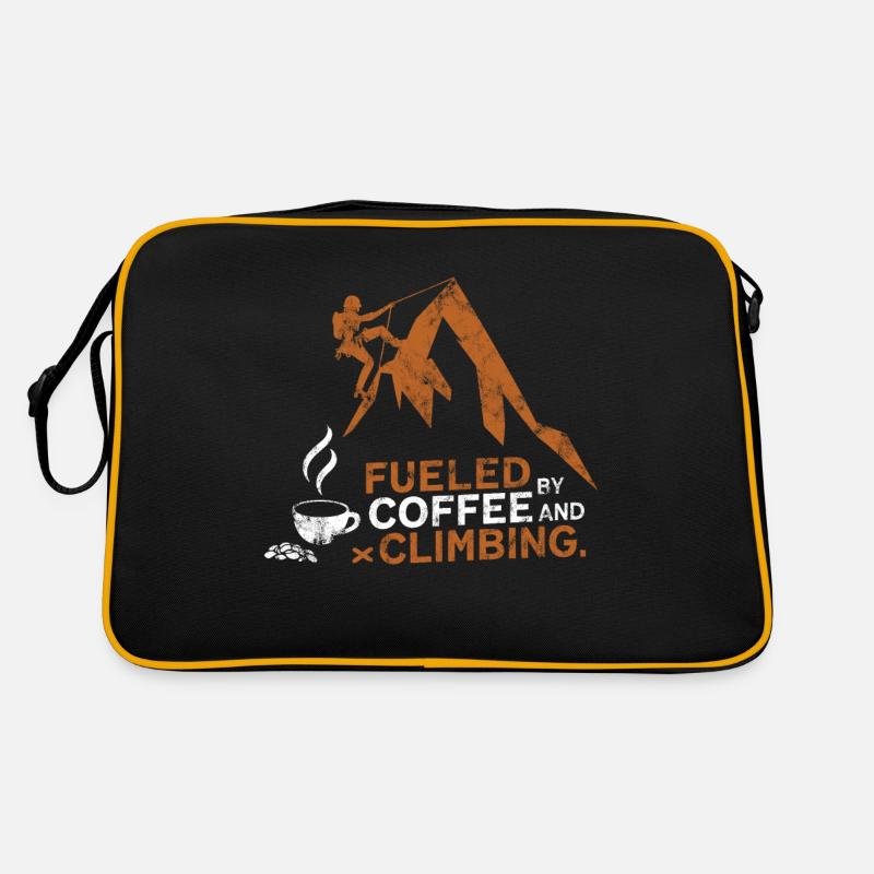 Alimenté par le café et l’escalade de bloc Sac Retro