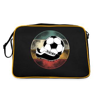 Joueurs de football - Sac Retro - noir/or - Dos