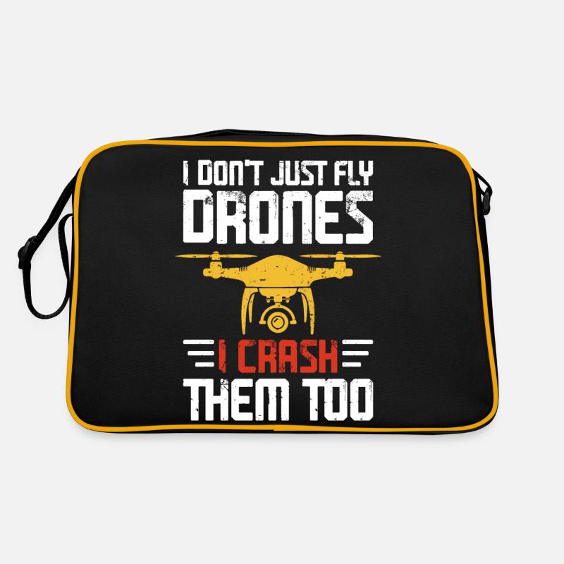 Drohne Retro Tasche