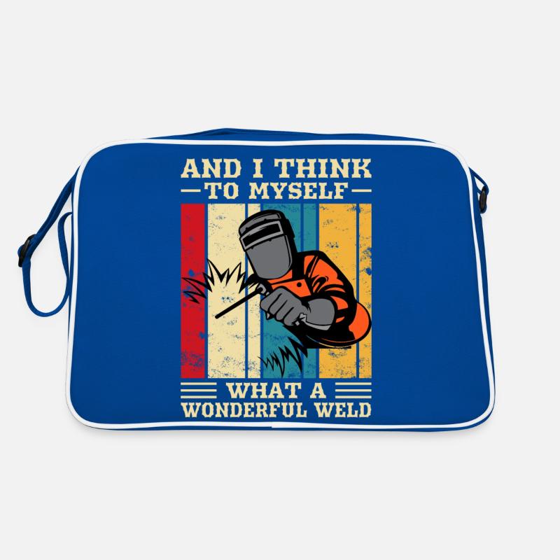 Welding Welder Retro Bag