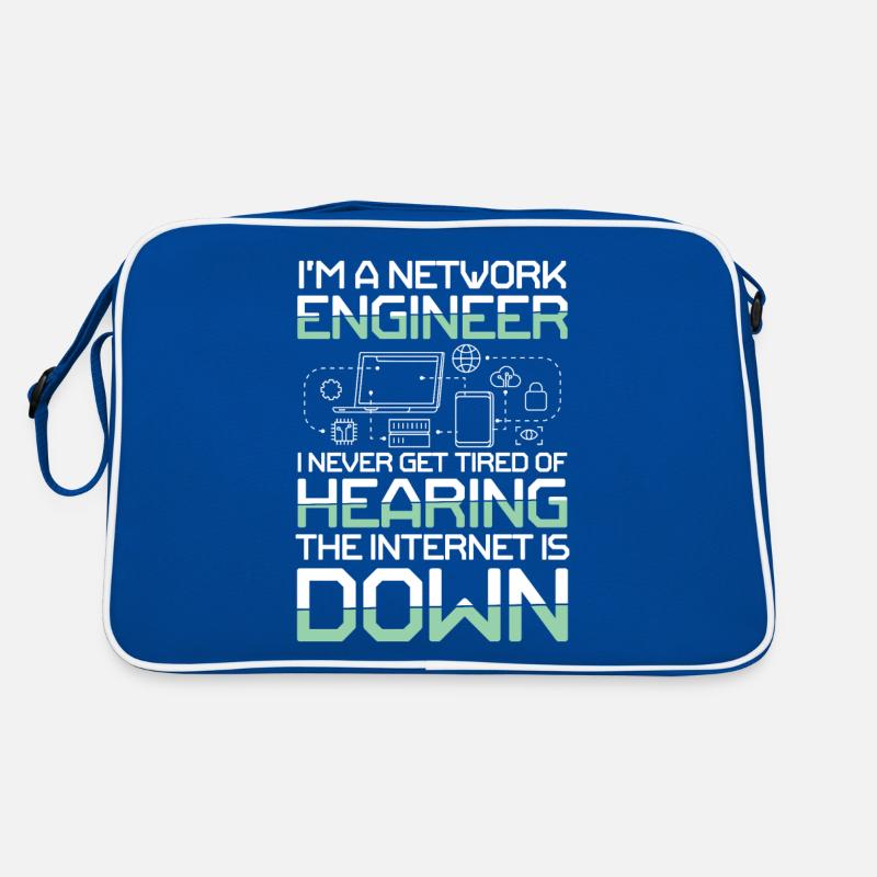 I'm A Network Engineer Retro Tasche