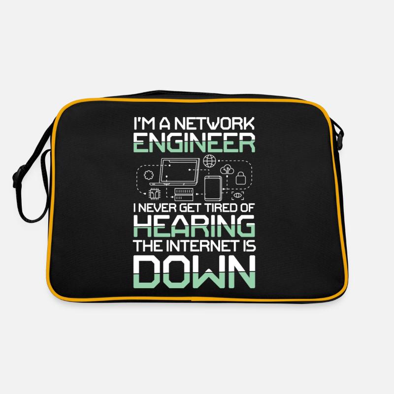 I'm A Network Engineer Retro Tasche