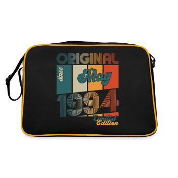 Original Mai 1994 Millésime 1994 Anniversaire 1994 - Sac Retro - noir/or - Dos