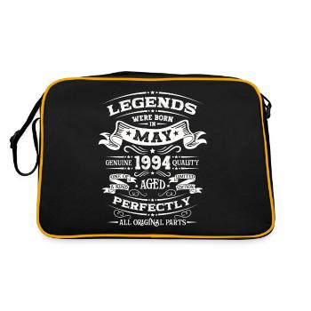 Légendaire Mai 1994 Millésime 1994 Anniversaire 1994 - Sac Retro - noir/or - Dos