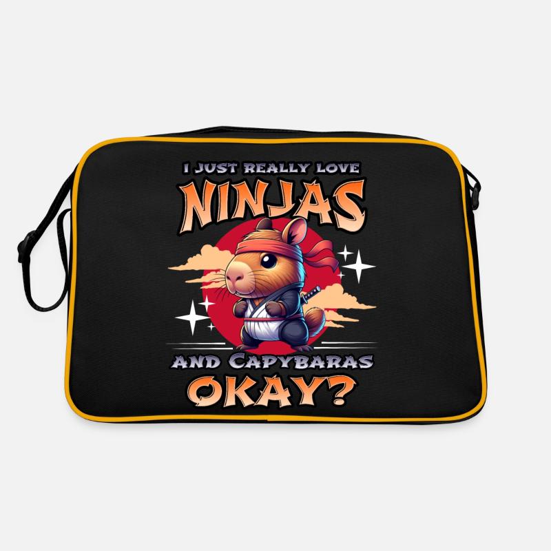 Capybara Ninja Sac Retro