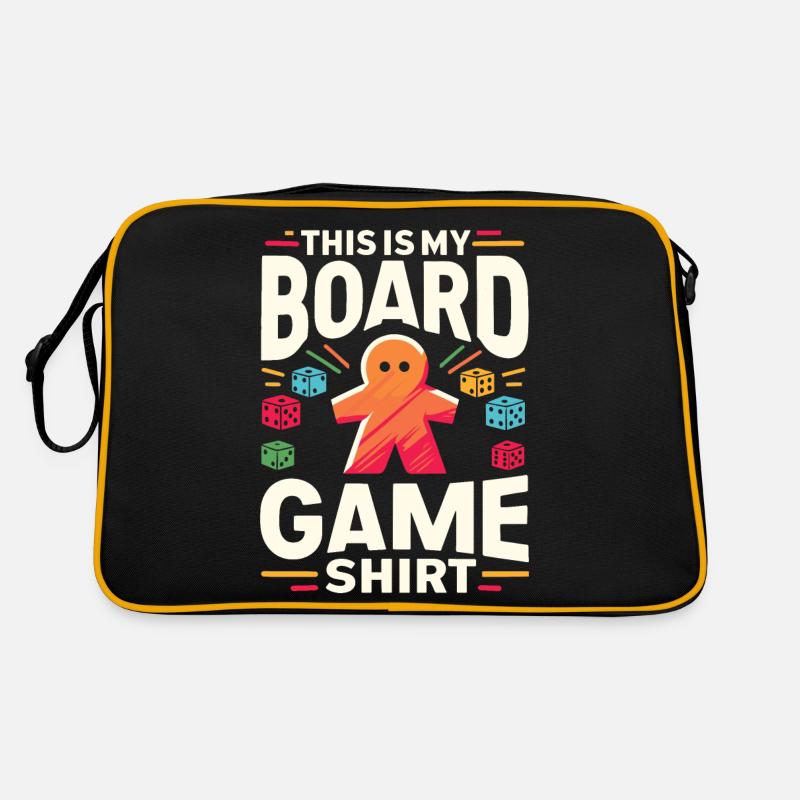 Board Game Geeks funny saying Board Game Retro Bag