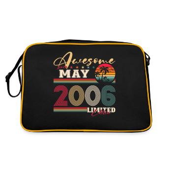 Original 2006 Millésime 2006 18ème anniversaire 2006 - Sac Retro - noir/or - Dos