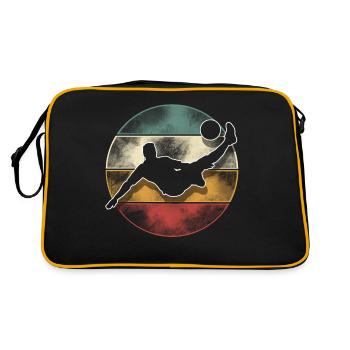 Joueurs de football - Sac Retro - noir/or - Dos