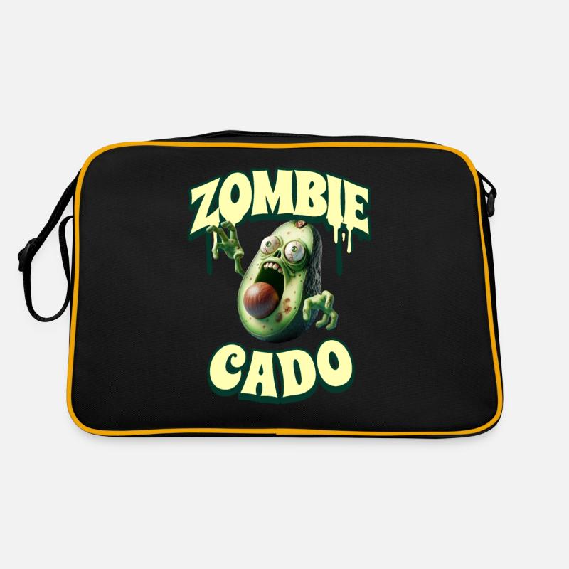 Zombie Avocado Zombiecado Retro Bag