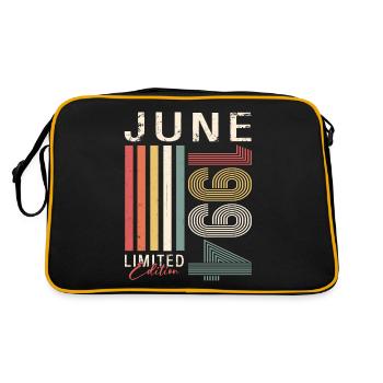 Original Juin 1994 Millésime 1994 Anniversaire 1994 - Sac Retro - noir/or - Dos