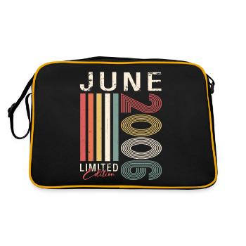 Original Juin 2006 Millésime 2006 Anniversaire 2006 - Sac Retro - noir/or - Dos