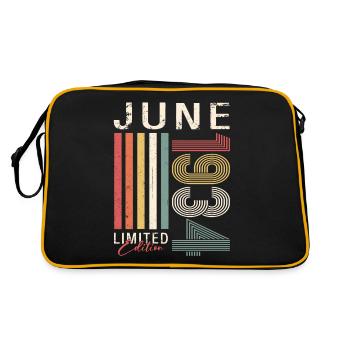 Original Juin 1934 Millésime 1934 Anniversaire 1934 - Sac Retro - noir/or - Dos