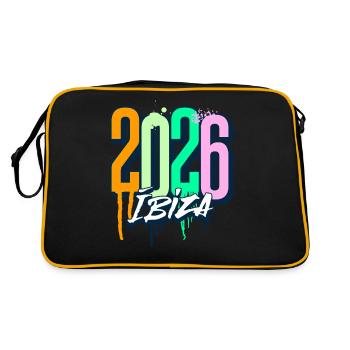 2026 Ibiza - Sac Retro - noir/or - Dos