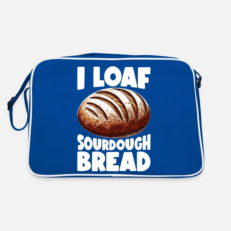 Sourdough Bread Bread Baking Sourdough Starter Retro Bag
