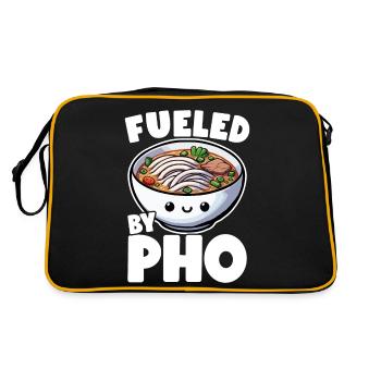 Pho Vietnamese Food Vietnam Pho - Retro Bag - black/gold - Back