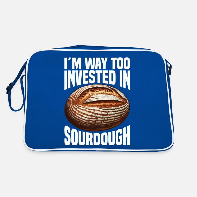 Sourdough Bread Bread Baking Sourdough Starter Retro Bag