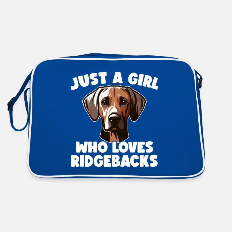 Rhodesian Ridgeback Girl Rhodesian Ridgebacks Retro Bag
