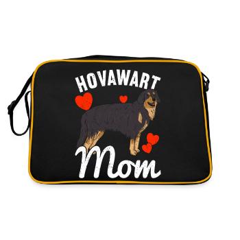 Chien Hovawart Chiens Hovawart - Sac Retro - noir/or - Dos