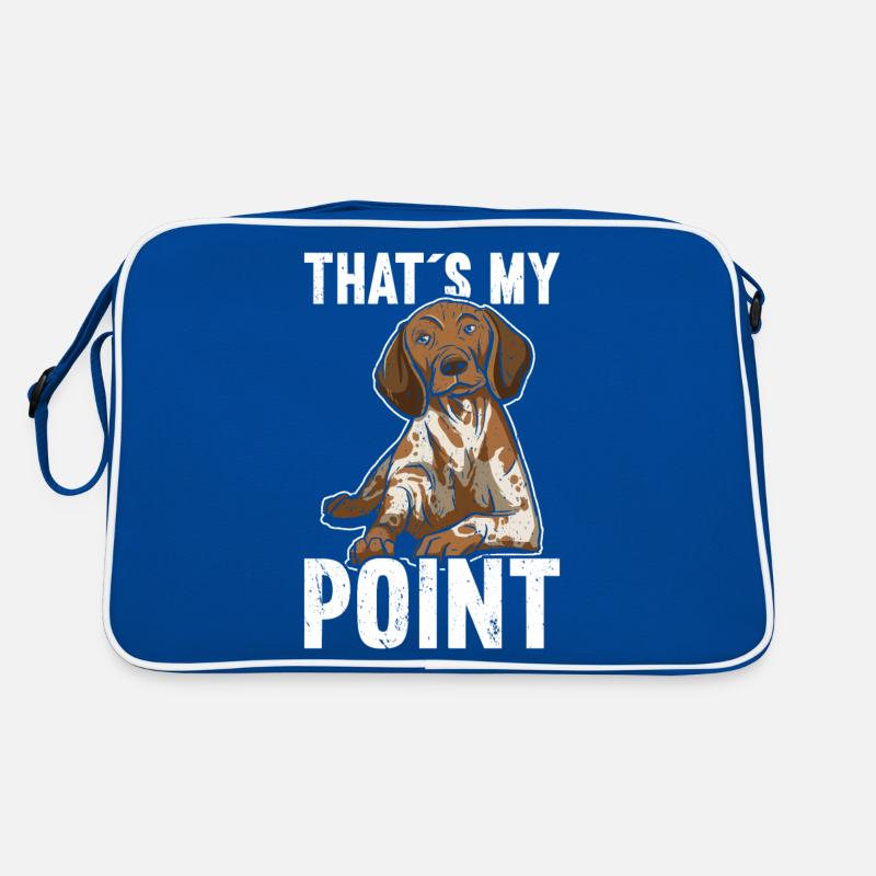 German Shorthaired Pointer Dog Retro Bag