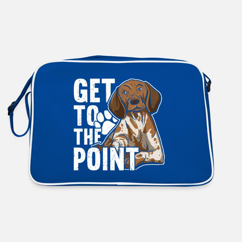 German Shorthaired Pointer Dog Retro Bag