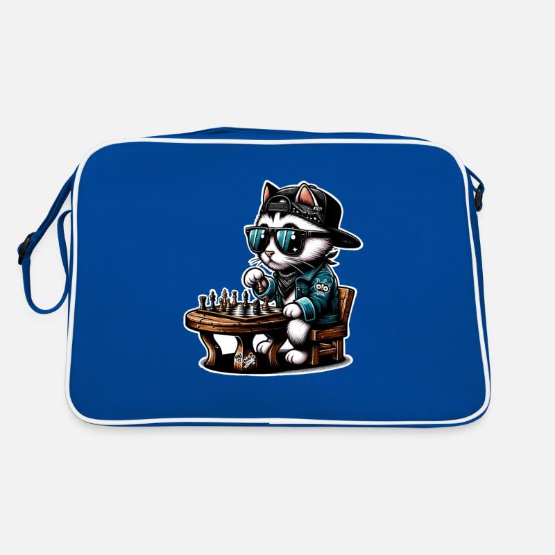 Chess Cat Retro Bag