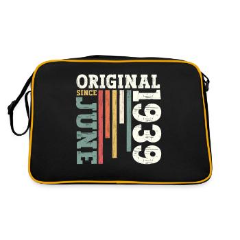 Légende Juin 1939 Né en 1939 Anniversaire 1939 - Sac Retro - noir/or - Dos