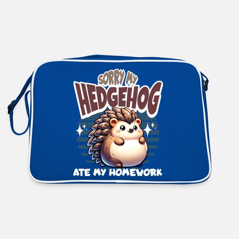 École de devoirs de hérisson Sac Retro