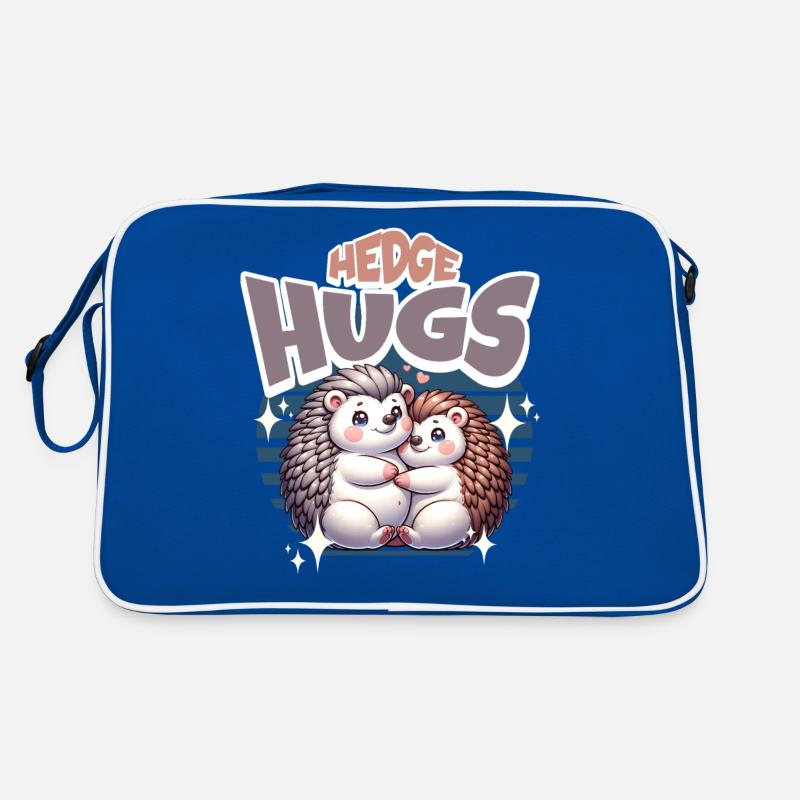 Igel Hedge Hugs Retro Tasche